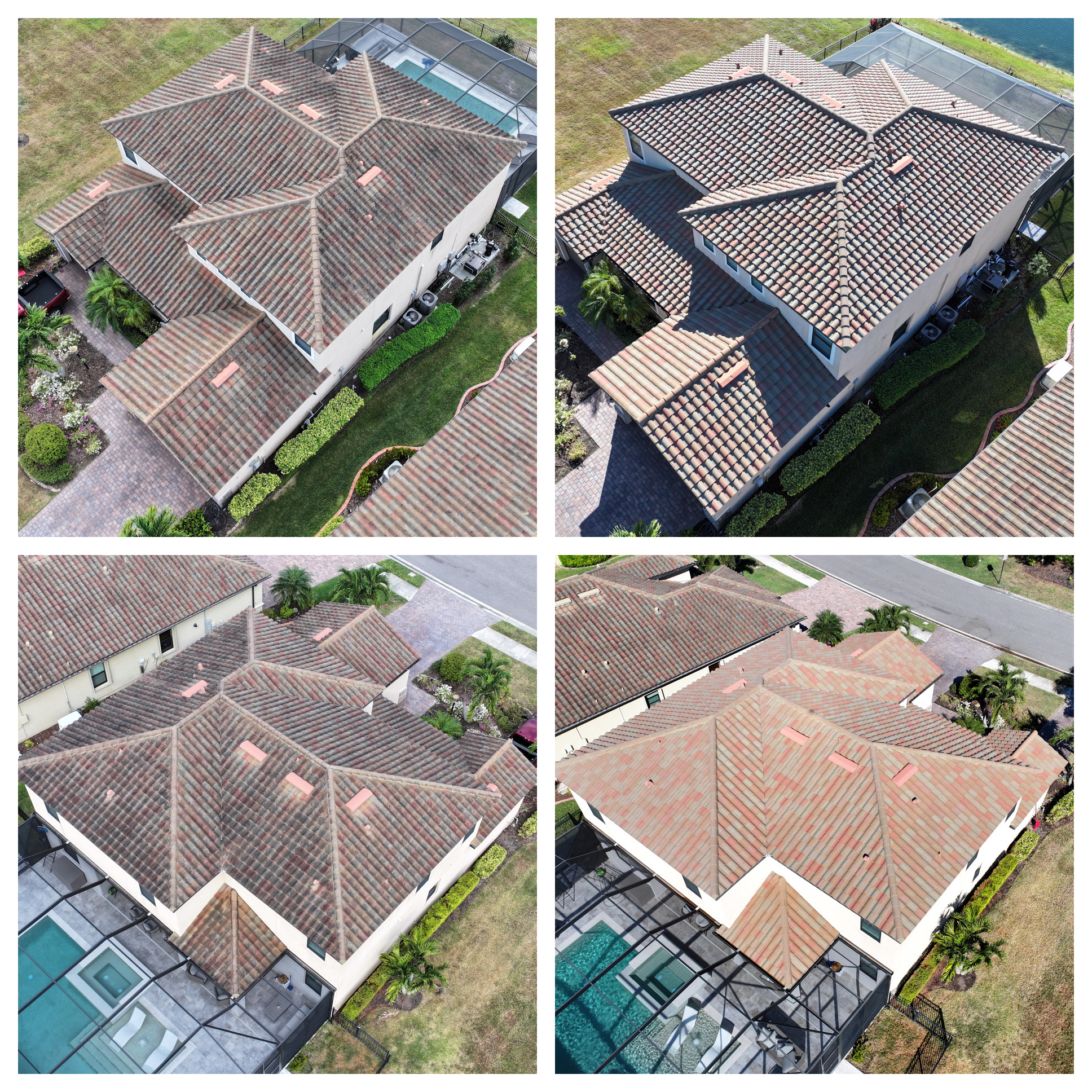 Before & After – Driveway cleaning